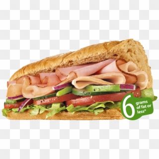 Imagine Freshly Baked Bread Stuffed With Tender Sliced - Subway Singapore Turkey Breast And Ham Calories Clipart