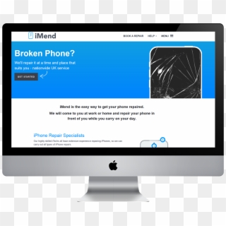 Imend Your Broken Iphone Screen - Monitor Iphone Clipart