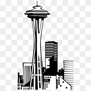 City Clipart Seattle - Seattle Washington Space Needle Clipart - Png Download