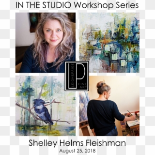 Leigh & Paige Fine Art “in The Studio” Art Workshop - Blue Jay Clipart