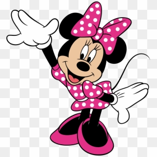 Mickey And Minnie Mouse Clip Art - Minnie Mouse Png Rosa Transparent Png
