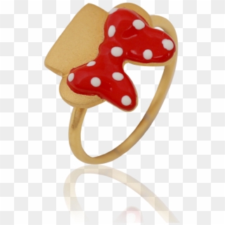 Charming Minnie Mouse Bow Ring - Ring Clipart