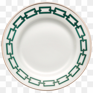 Dinner Plate Catene Smeraldo Clipart