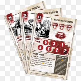 For Their Part, Mantic Games Is Committed To Getting - Walking Dead All Out War Cards Clipart