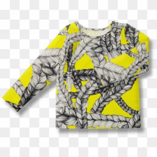 Long Sleeve Shirt Pau Braid Dark Yellow 80 140cm - Vimma Letti Kangas Clipart