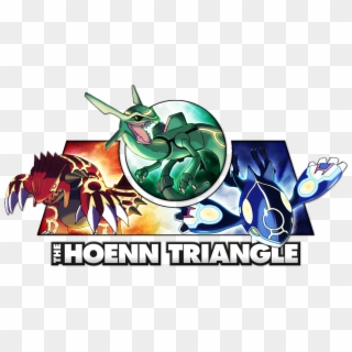 Pokémon The Hoenn Triangle Giveaway Groudon, Kyogre, - Graphic Design Clipart
