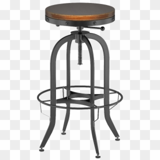 Industrial Bar Stool - Industrial Chair Stool 3ds Clipart
