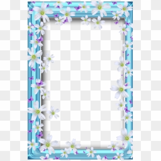 Borders For Paper, Borders And Frames, Flower Frame, - Beautiful Butterflies Borders And Frames Clipart