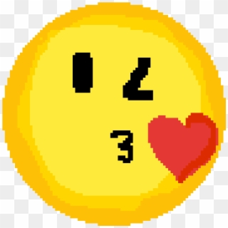 Emoji - Basketball Pixel Art Clipart