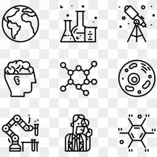 Science - Knowledge Icons Clipart
