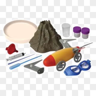 Volcanic Eruption And Rocket Chemistry Lab , Png Download - Eastcolight Clipart