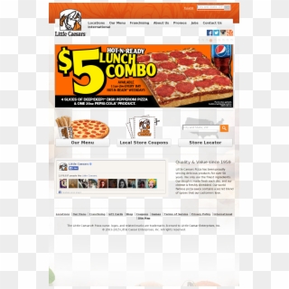 Little Caesars Competitors, Revenue And Employees - Little Caesars Pizza Clipart