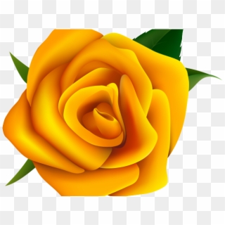 Rose Clipart Emoji - Vetor Rosa Amarela Png Transparent Png