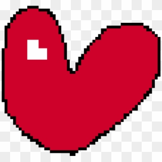 Minecraft Heart - Love Clipart