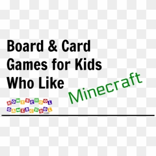 Board Games For Kids Who Like Minecraft - Healthy Kids Clipart