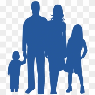 Picture - Family Silhouette Clipart