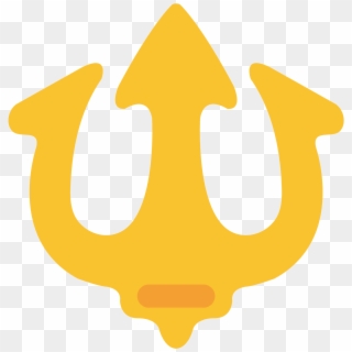 Feel The Wrath Of The Trident - Trishul Emoji Clipart