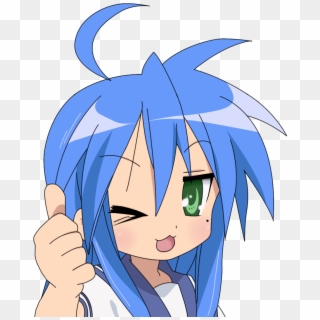 Anime Clipart Thumbs Up - Lucky Star Thumbs Up - Png Download
