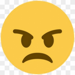 Angry Sticker - Angry Emoji Icon Clipart