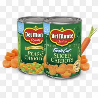 Del Monte Vegetable Sliced Carrots Clipart