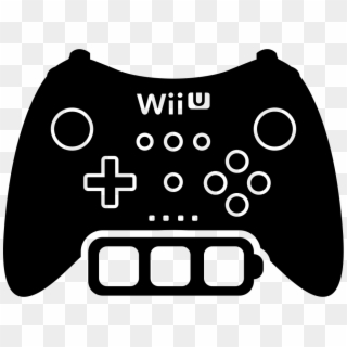 Wii U Full Battery Games Control Symbol Comments - Game Controller Clipart
