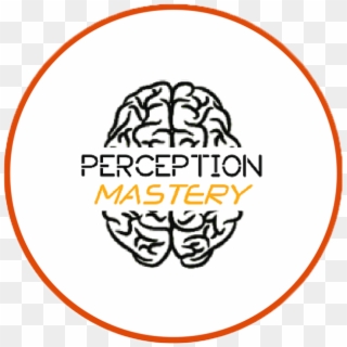 Circle Logo Perception Mastery Transparant Perception - Two Different Brains Clipart