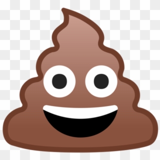 The Poo Emoji - Kackhaufen Smiley Clipart