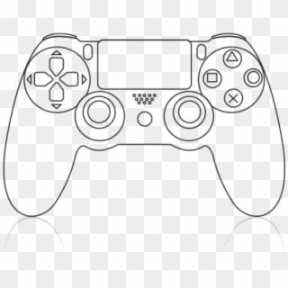Ps4 Controller Drawing Easy Clipart