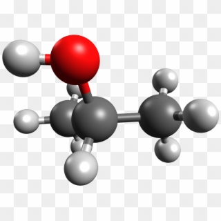 Isopropyl Alcohol - Molecule Transparent Background Clipart