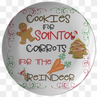 Cookies For Santa Carrots For The Reindeer Clipart