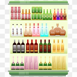 This Free Icons Png Design Of Supermarket Goods Liquor Clipart