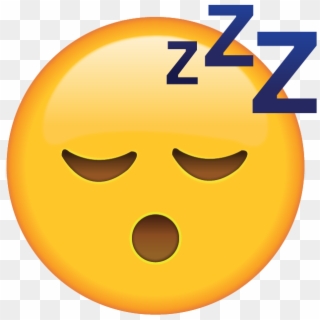 Need To Catch Some Zs Say Goodnight And Get To Snoring - Sleeping Emoji Png Clipart
