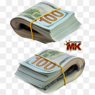 Money Stack 100 - Pack Of Hundred Dollar Bills Clipart