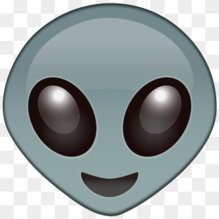 Alien Face Emoji - Emoji Sticker Alien Emoji Transparent Clipart