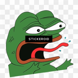 Angry Pepe Angery Clipart