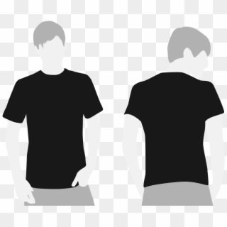 1000 X 800 20 - T Shirt Clipart Front And Back - Png Download