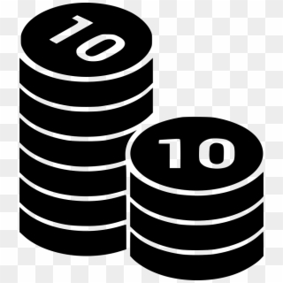 Coins Coin Columns Money Cash Currency Stack Treasure - Circle Clipart