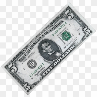 Money - 5 Dollar Bill Clipart