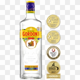 Gordon's London Dry Gin Export - Vodka Clipart