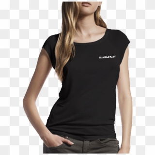 Kanzleramt Bamboo T-shirt Girl Black - T Shirt Clipart