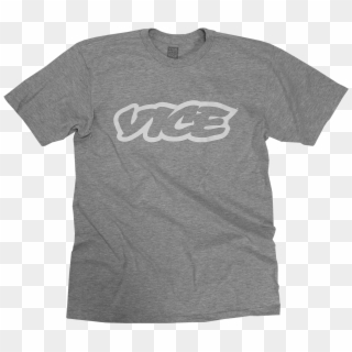 Vice Classic Grey T-shirt - Vice T Shirt Clipart