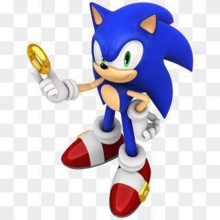 Sonic Ring Png - Sonic The Hedgehog Jumping Clipart