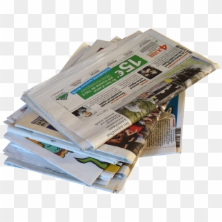 Newspaper Stack Png - Waste Newspaper Craft Wall Hanging Clipart