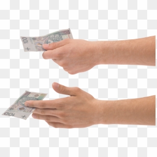 Money In Hand Png Image - Hand With Money Transparent Background Clipart