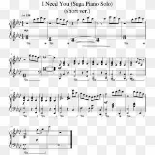 I Need You (short Ver - Electric Angel Music Sheet Clipart