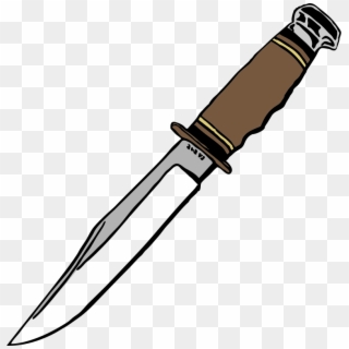 Weapon Knife Clipart - Knife Clip Art Png Transparent Png