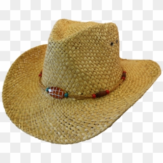 Casual Rush Straw Hat In Painted Bead - Cowboy Hat Clipart