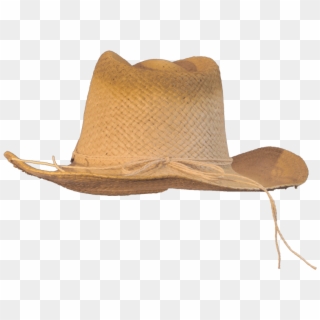 Paper Straw Beige Cowboy Hat - Cowboy Hat Clipart
