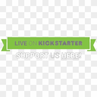 Live On Kickstarter - Support Us Kickstarter Logo Png Clipart