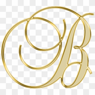 Capital Letter B Elegant - Letter B Transparent Background Clipart